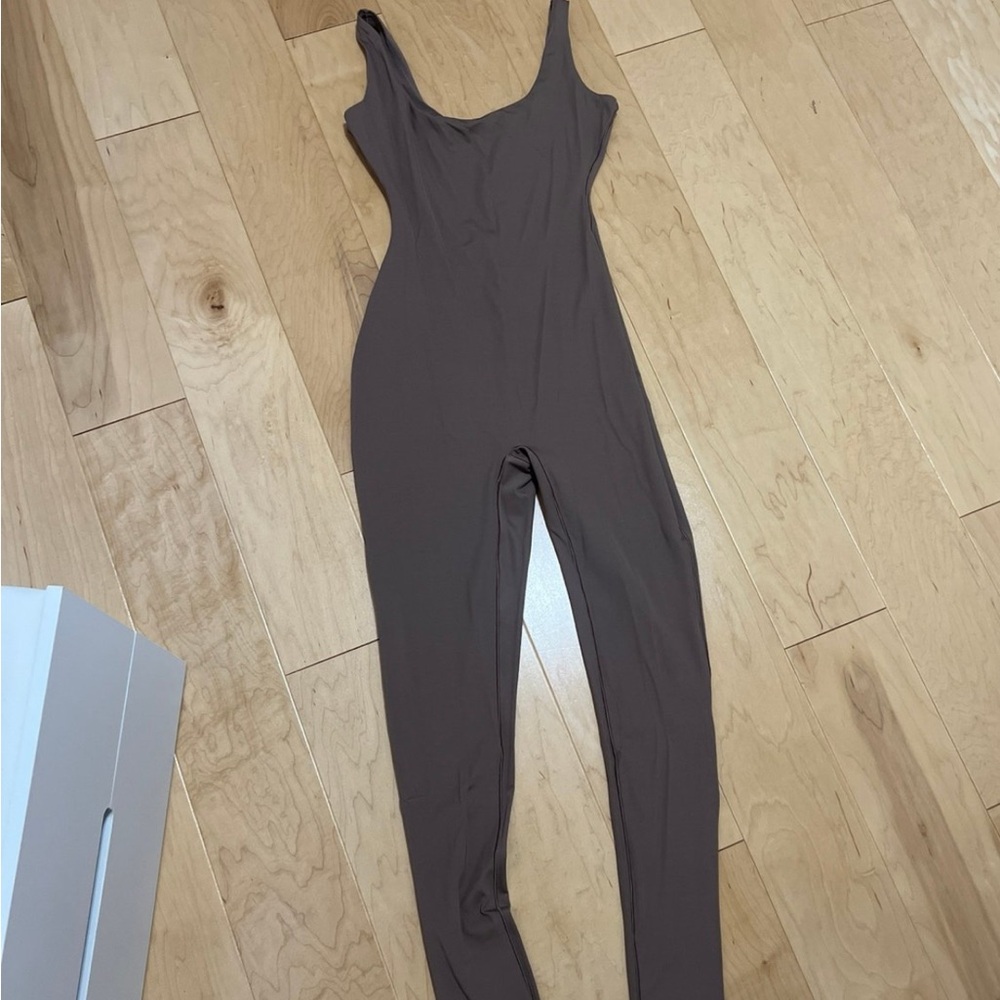 SKIMS Taupe Jumpsuit